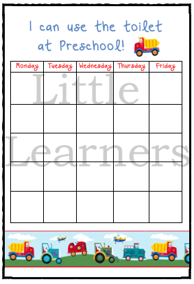 I can use the toilet at preschool
